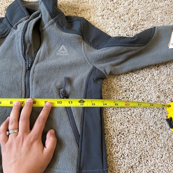 NWT Reebok KIds Size 2T Thermal Insulated Zip Up Jacket Essential Winter Warm - Picture 2 of 5